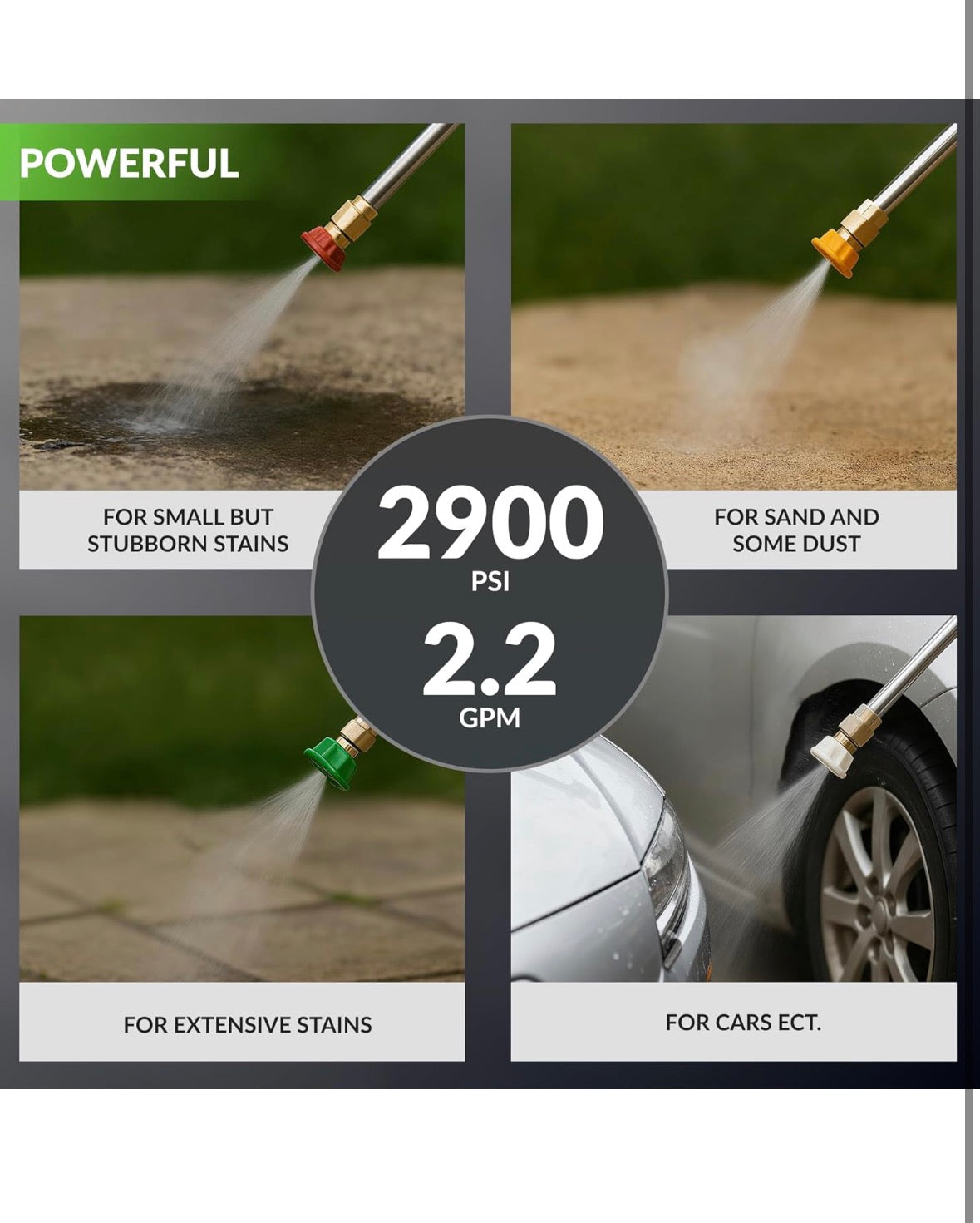 Giraffe Tools Grandfalls Retractable Pressure Washer Pro